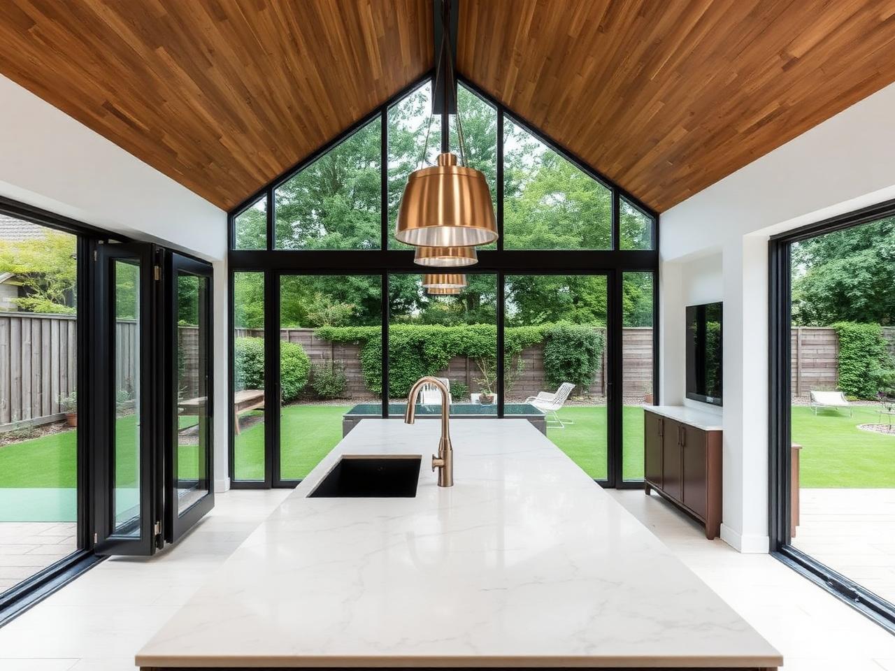Glass Kitchen Extension